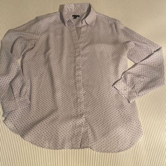 Ann Taylor Business Casual Ladies button down shirt Large - Picture 1 of 5